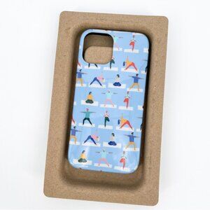 NEW Casely Classic Go With the Flow Light Blue Yoga Case iPhone 12 Pro